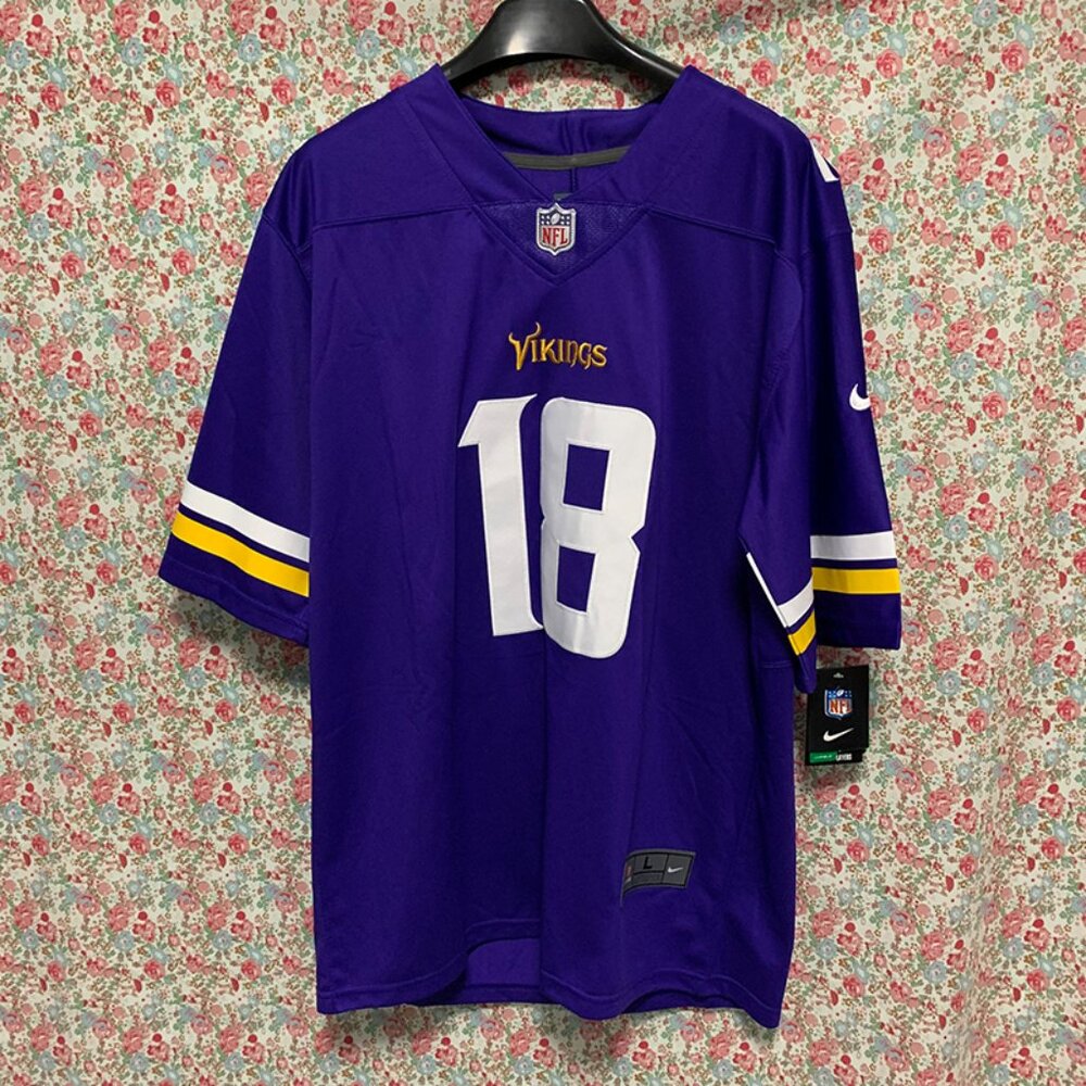 Minnesota Vikings Justin Jefferson #18 NFL Jersey